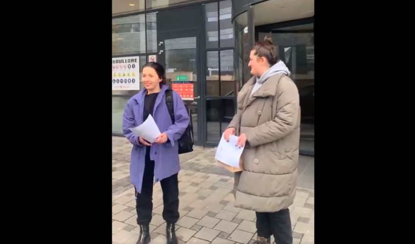 Lirohen aktivistet Neri Ferizi dhe Anita Mjeku, u arrestuan në protestën për vrasjen e Hamide Magashit