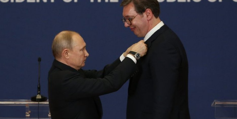 Ish-kryeministri serb: Vuçiqi kukull e Putinit