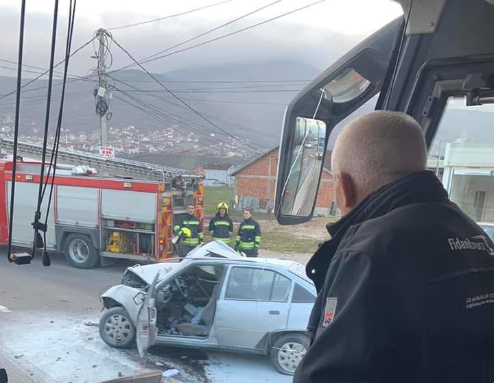 Aksident trafiku në Prizren, lëndohet një person