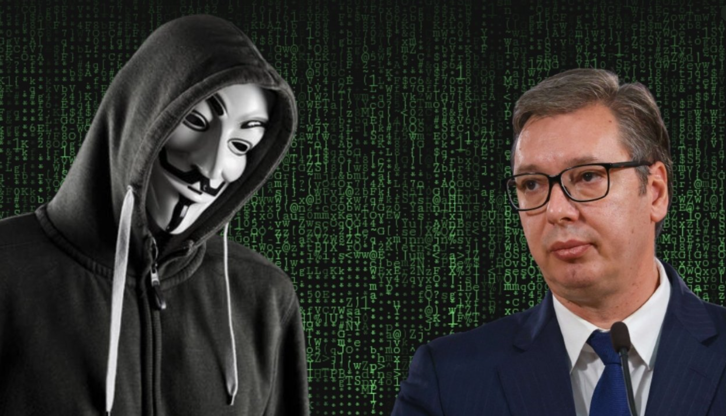 “Anonymous” me mesazh të ri për Vuçiq: Hej, kukull e Putinit, ku je?