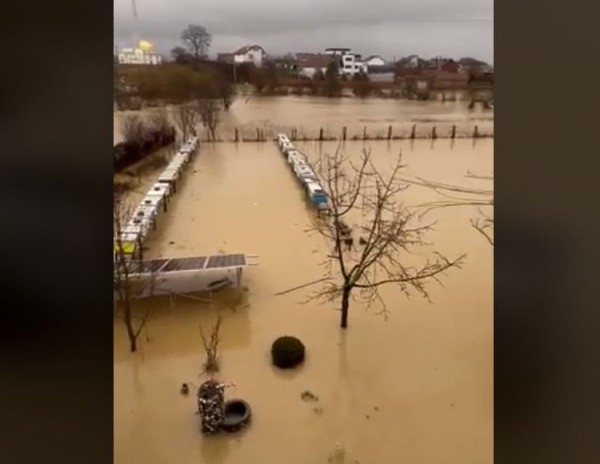 Vërshime edhe në Podujevë