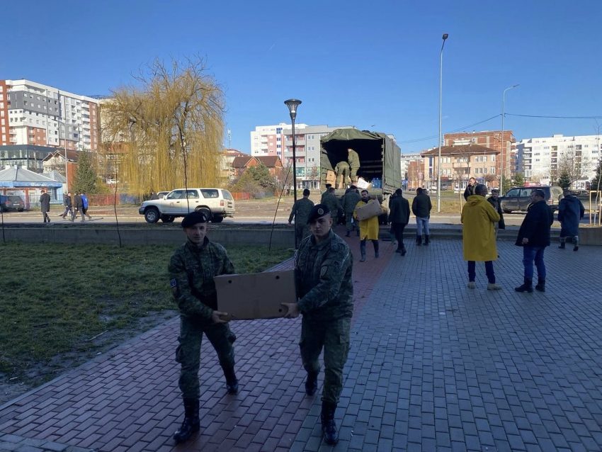 FSK-ja në mbështetje të qytetarëve në zonat e përmbytura