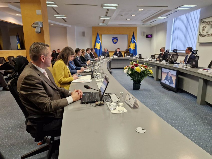 Qeveria e Kosovës sot mbanë mbledhjen e radhës