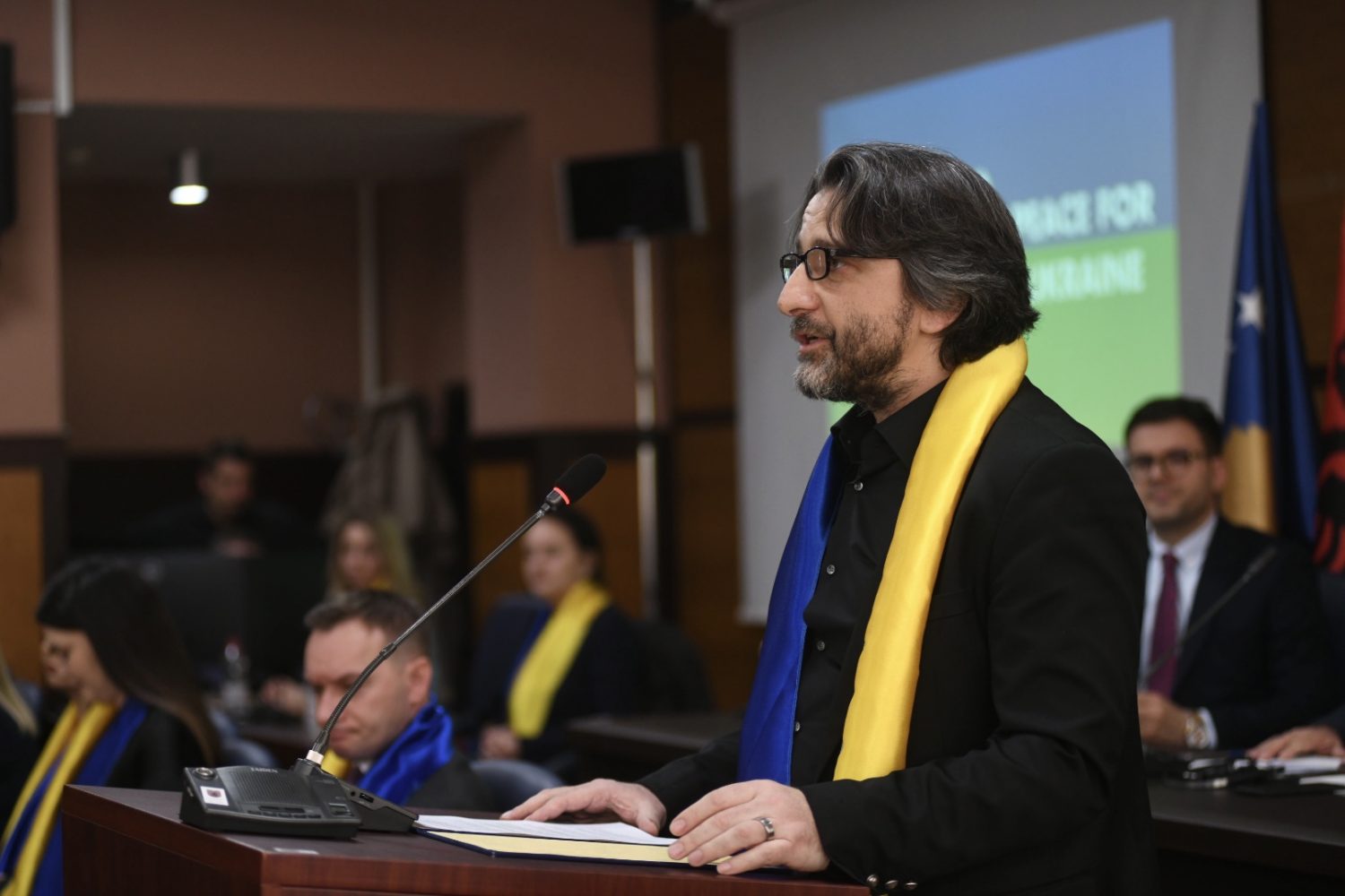 Rama në seancën solemne për Ukrainën: Kosova bashkëndjen me Ukrainën, kujtesa e luftës së fundit është ende e freskët