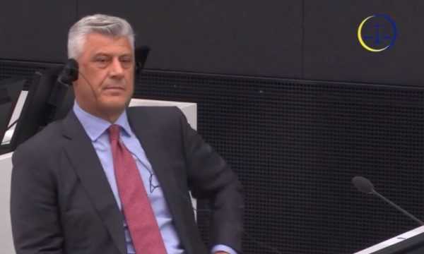 Gjykata Speciale ia vazhdon Thaçit paraburgimin në Ditën e Pavarësisë
