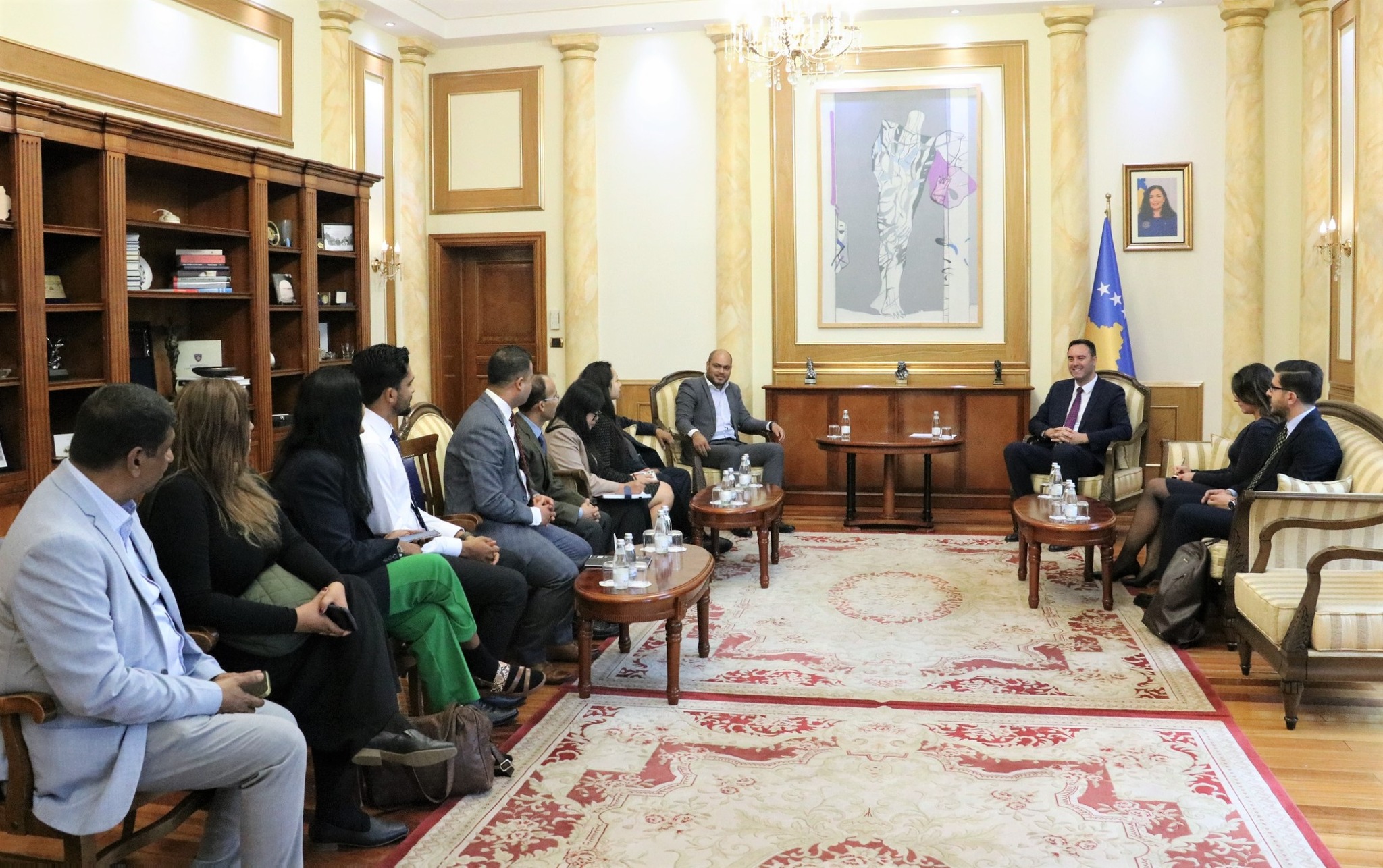 Konjufca pret delegacionin aziatik, potencon rëndësinë e njohjes së Kosovës