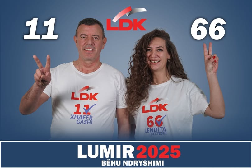 Xhafer Gashi në zgjedhjet e 9 shkurtit, kandidon me numër 11 kurse Linda Bekteshi do garoj me numrin 66