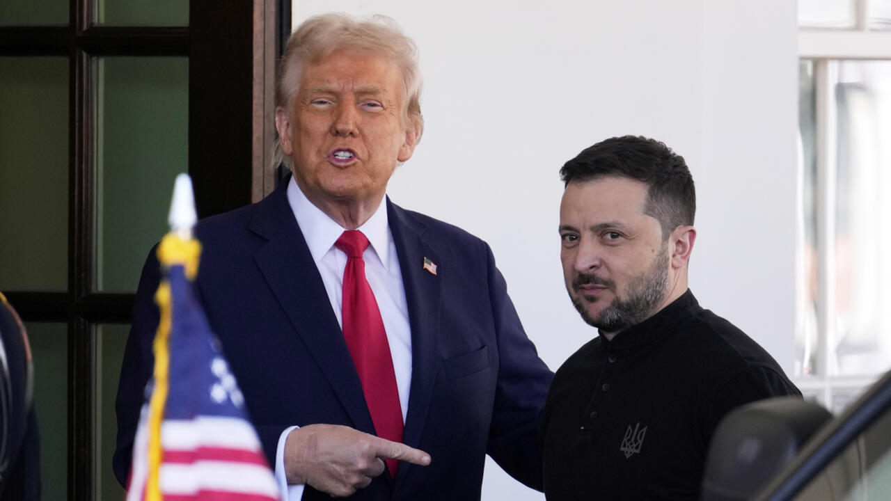 Zelensky në Shtëpinë e Bardhë, pritet nga presidenti Trump