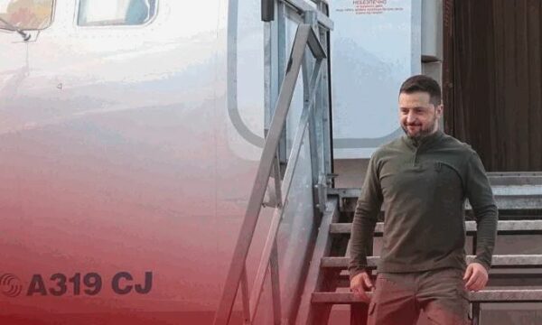 Zelensky mbërrin në Uashington, pritet të nënshkruajë një marrëveshje të rëndësishme për mineralet me presidentin Trump