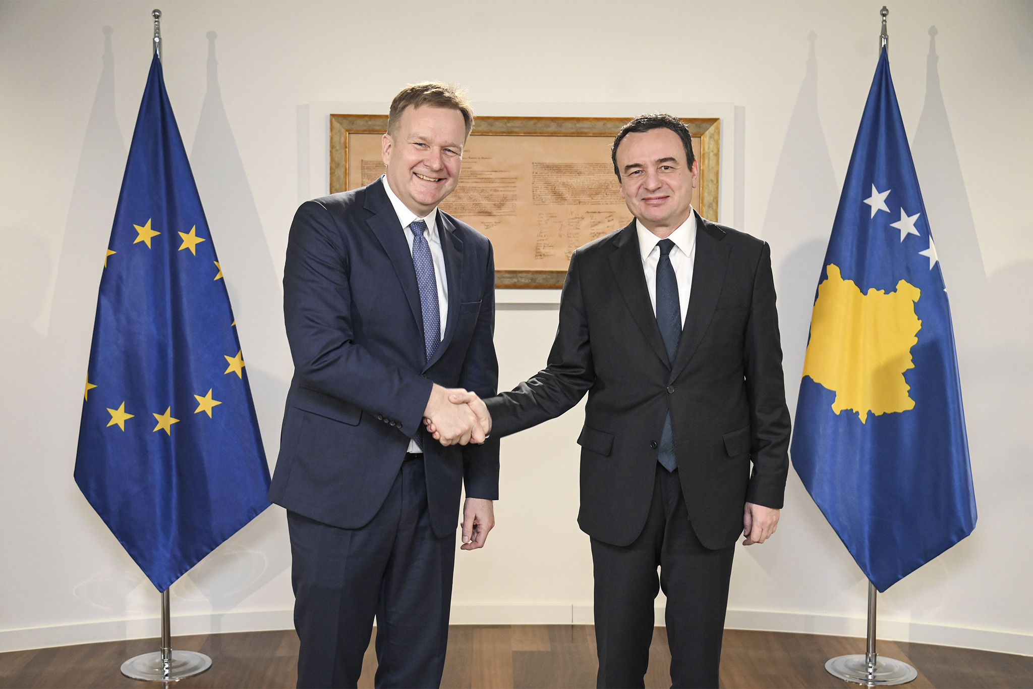 Deklarohen nga Qeveria, Kurti i ka kërkuar Sorensen-it që BE-ja të heqë menjëherë masat e padrejta kufizuese ndaj Kosovës