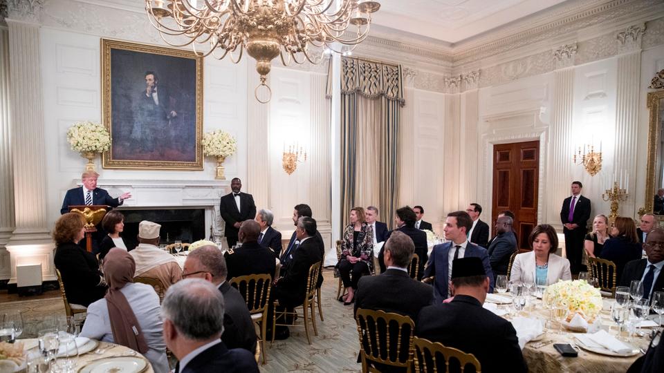 Donald Trump shtron iftar në Shtëpinë e Bardhë