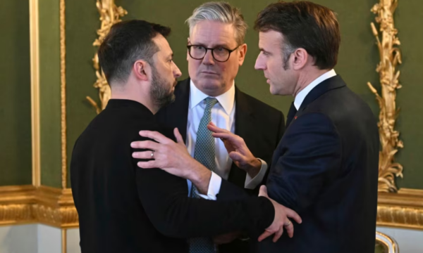 Udhëheqësit evropianë takohen me presidentin Zelensky