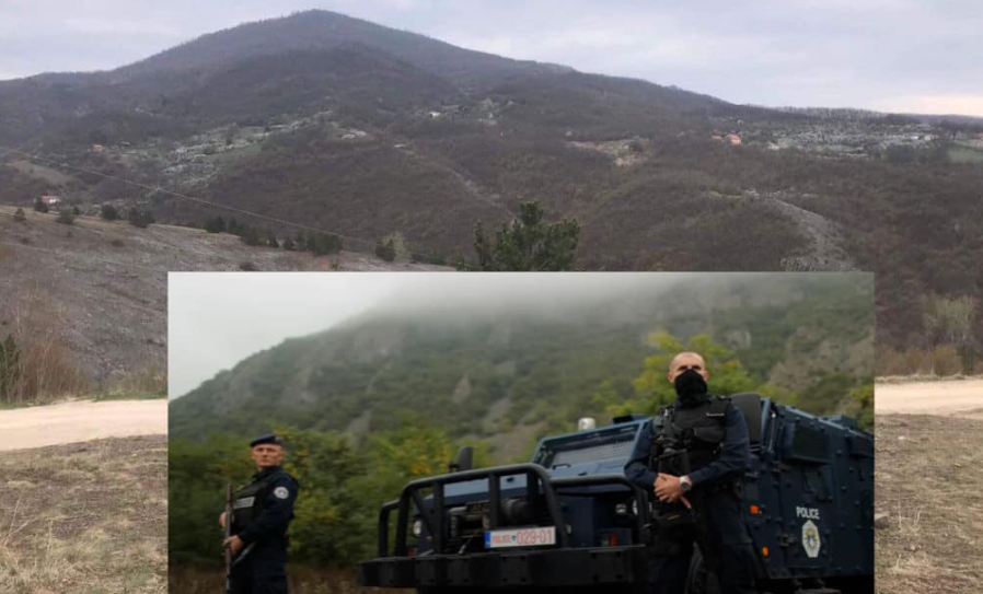 Policia kap në befasi dy të rinj me armë në Koshtovë të Leposaviqit