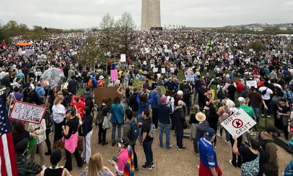 Protesta masive në SHBA kundër Trump e Musk