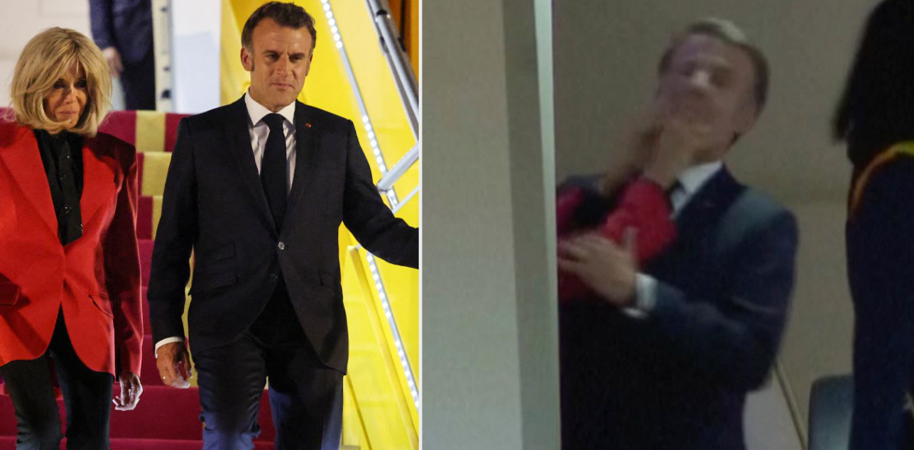Trump këshillon Macron pas ‘shuplakës’ në aeroplan: Sigurohu që dera të jetë e mbyllur